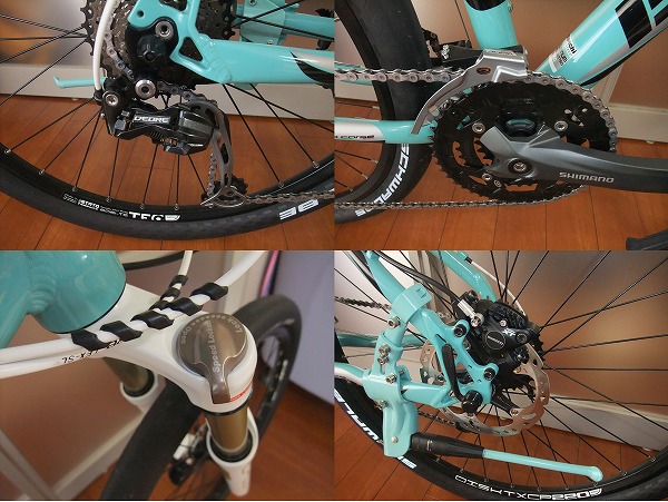 美品 Bianchi ビアンキ KUMA 5300 26インチ カスタムパーツ付*(Mサイズ 