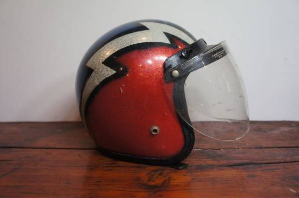ビンテージヘルメット70s☆サンダーボルト☆bellbuco(Mサイズ)｜売買