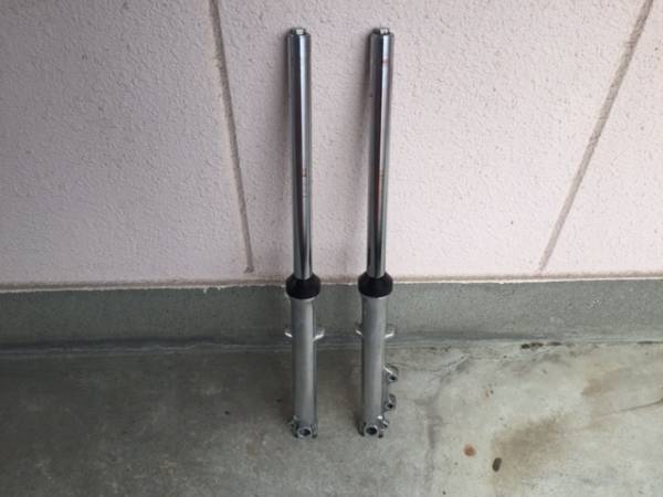 当時物 GS400 純正 フロントフォーク オーバーホール済