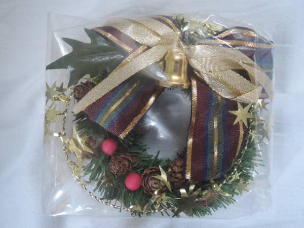 クリスマスリース新品_1