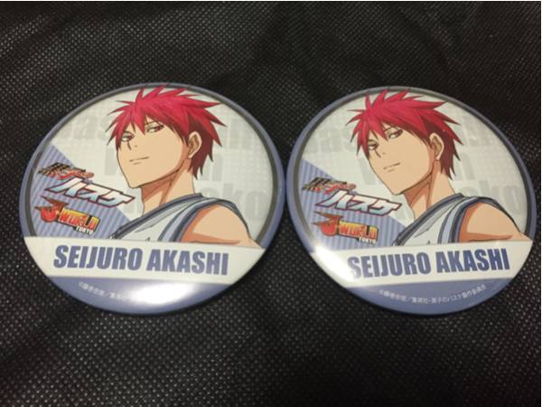 黒子のバスケ 缶バッジ j-world ver.4 帝光 赤司征十郎_1