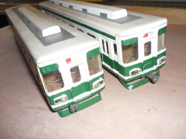 南海サザン、先頭車、ペーパ車体のみ、ジャンク