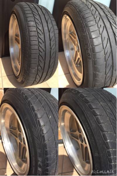 ○155&frasl;55R14 FALKEN ZIEX 中古 4本 ◇バリ山 未使用 15年