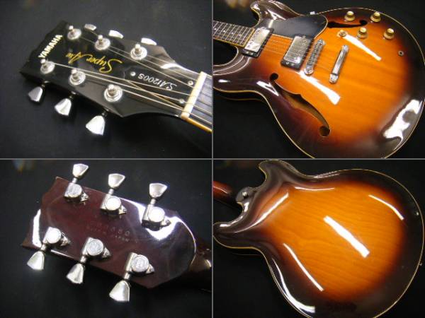 YAMAHA SA1200S SUPER AXE ヤマハ セミアコ 純正HC付 日本製(ヤマハ