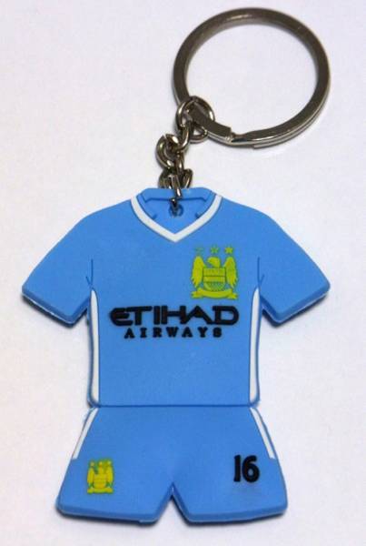マンチェスター・シティ　アグエロ　ユニフォーム キーホルダー_2