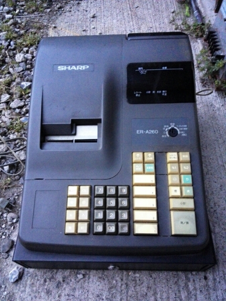 SHARP　レジスター　ER-A260 中古　シャープ
