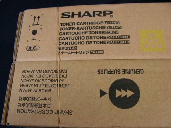 SHARP トナーカートリッジ 4色セット 新古品 事務、店舗用品 サプライ