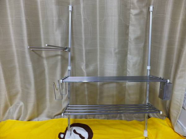 ♪Used美品♪タクボ(TAKUBO/田窪製作所)つっぱり棚「TU2-60K」②_2