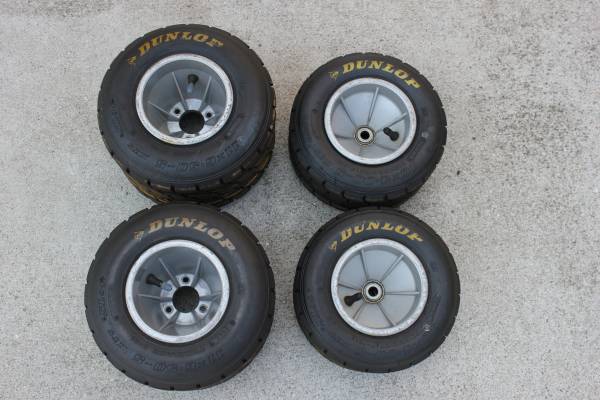 ■■■ダンロップ　カート用タイヤ＆ホイールset■■■