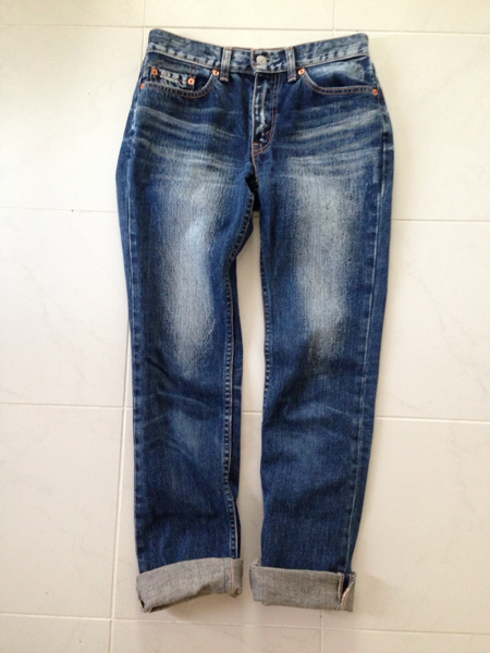 Levi's 502 スリム ストレートデニム ボーイフレンドにも！