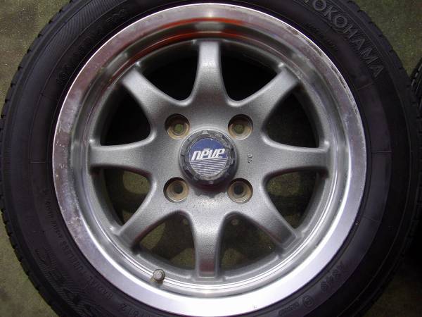 94-5◆カプチーノ 旧車◆neve◆165/65R14◆PCD114.3 +30◆即納♪