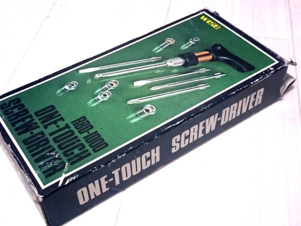 ワイズラチェット ドライバーセット Wise Rbd 1000 One Touch ドライバーセット 売買されたオークション情報 Yahooの商品情報をアーカイブ公開 オークファン Aucfan Com