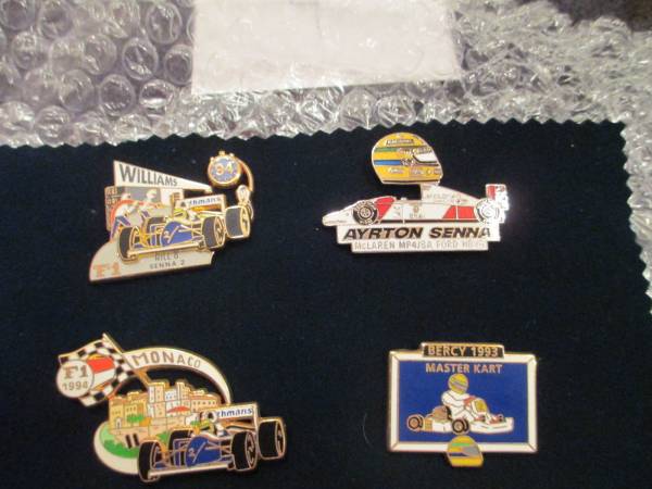 アイルトンセナ　ピンバッチ８
