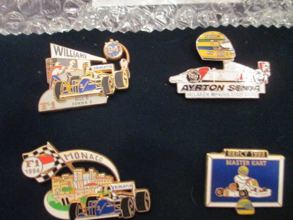 アイルトンセナ　ピンバッチ８