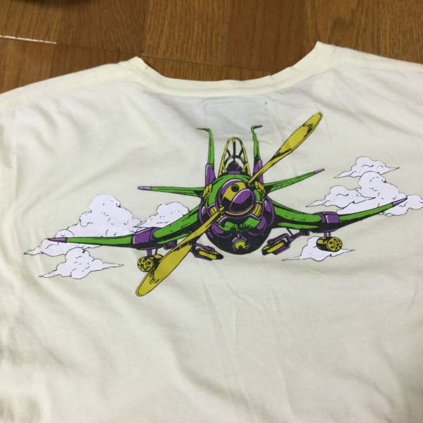ジョジョ ultra-violence Tシャツ エアロスミス 黄色 中古M(ジョジョの 