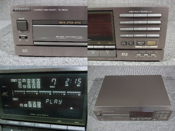 動作品】Panasonic CD PLAYER SL-D6000（SC-D6000コンポ対応）(一般