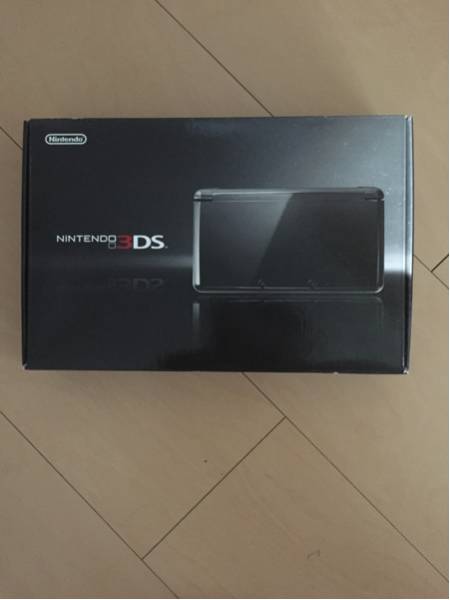 新品未使用 初代 ニンテンドー3DS コスモブラック