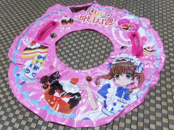 2個組 韓国 夢色パティシエール/アイラブスター浮き輪65/70cm(浮き輪