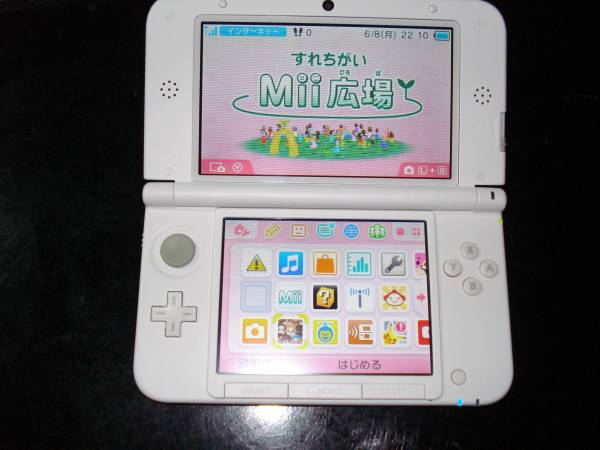 3DS LL本体中古品 ホワイト/妖怪ウォッチ２真打その他おまけ多数