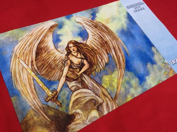 mtg プレイマット bigmagic 静岡エンジェル Rebecca Guay Playmat