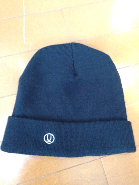 アンダーカバー undercover ニットキャップ 黒 ブラック mad