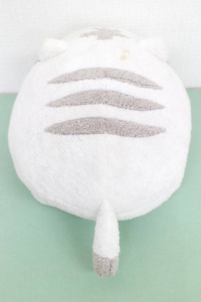 ぬくまろせらぴ☆ぬいぐるみ☆灰虎ネコ☆全長26cm【1862  