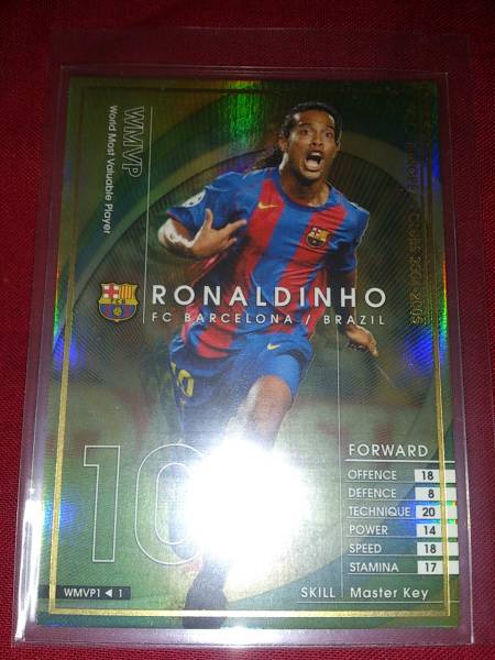WCCF○2004-2005 WMVP ロナウジーニョ 04-05