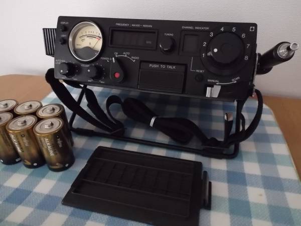 SONY CBトランシーバー　CB-500 故障中 SONY ICB-R5 修理済 市民ラジオ CB トランシーバー AMラジオ内蔵
