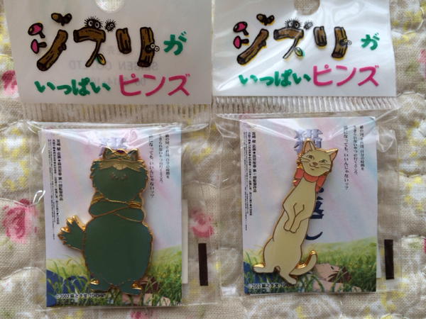 ジブリがいっぱいピンズ 猫の恩返し ピンバッジ 全5種セット
