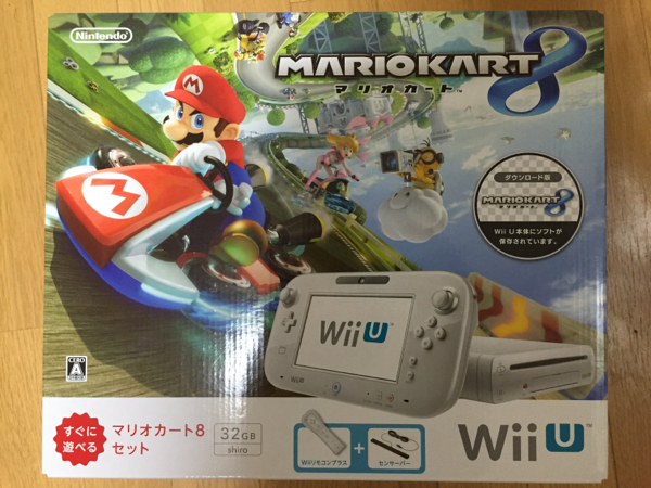 任天堂 Wii U 本体 マリオカート8 セット シロ 白