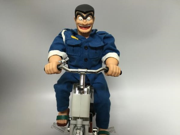 Yahoo オークション 両津 勘 吉 ラジコン こち亀 両津勘吉 自転車R C 1