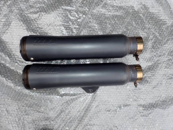 スーパートラップ ナイトロッド マフラー V-ROD VRSCD VRSCDX(ハーレー 