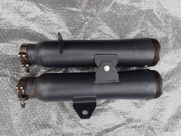 スーパートラップ ナイトロッド マフラー V-ROD VRSCD VRSCDX(ハーレー 