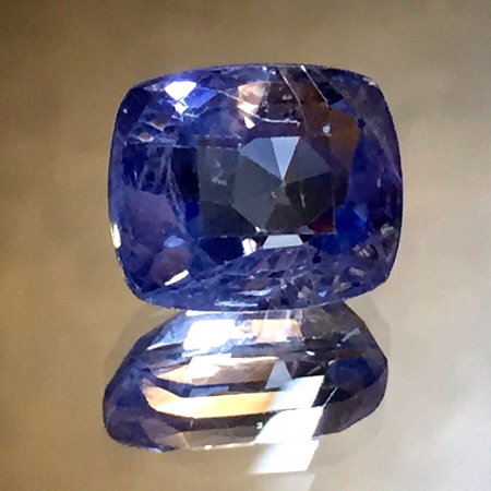 ★大粒！6.789ct★天然ブルーサファイア コランダム ルースソ付