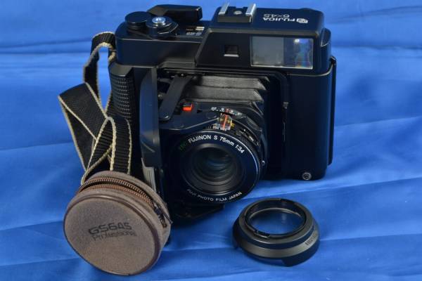 S-FA138 フジ GS645Professional FUJINON S 75mm f3.4 動作品