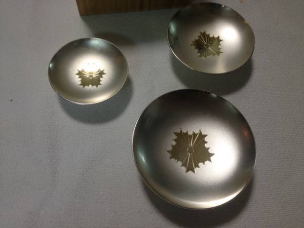桜の代紋 】金杯と金盃、銀杯セット「 24K GP」「silver F」(金製