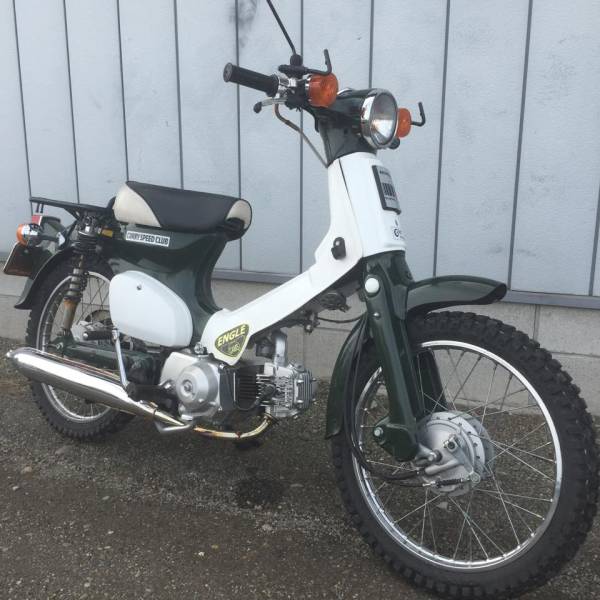 ホンダ スーパーカブ 50 カスタム ブロックタイヤ 107cc(51cc-125cc 