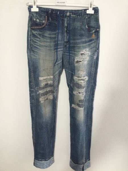 14AW HYSTERIC GLAMOUR 転写デニム ヒステリックグラマー