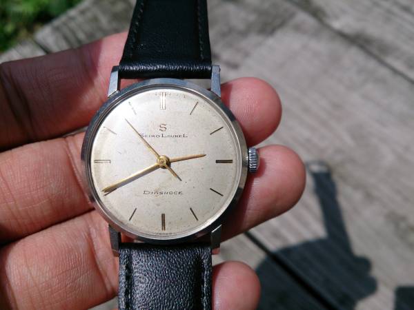 セイコー　LAUREL　ローレル 手巻き　ビンテージ　メンズ 腕時計