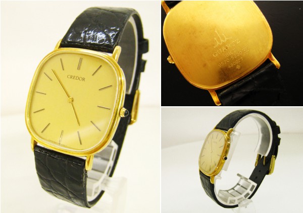 ○SEIKO セイコー クレドール 18K 9570-5230 クオーツ(クレドール