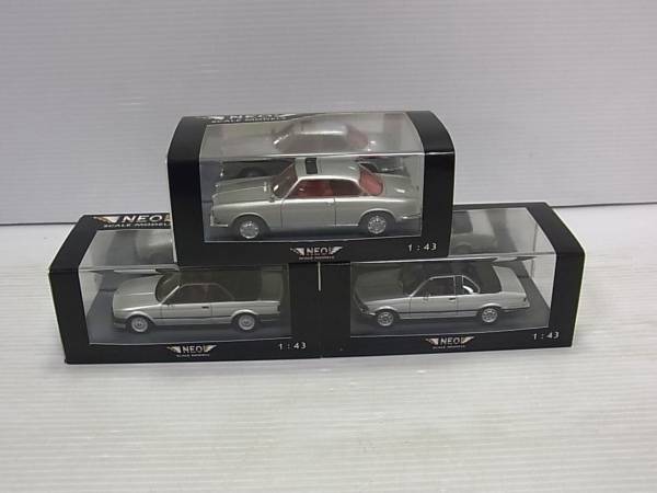 NEO 1/43 BMW 3200 CS クーペ/3er E21 Baur 他Set[9[32-H126