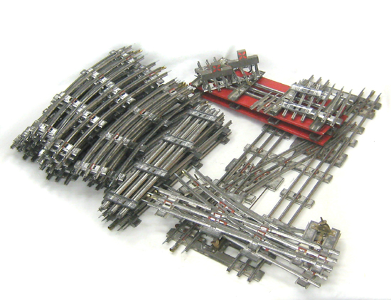 Oゲージ用 直線レール 曲線レール 交流エンドレール セット