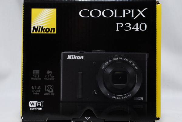 ◆新品 ■Nikon ニコン COOLPIX P340 ブラック ◆メ保証1年間_1