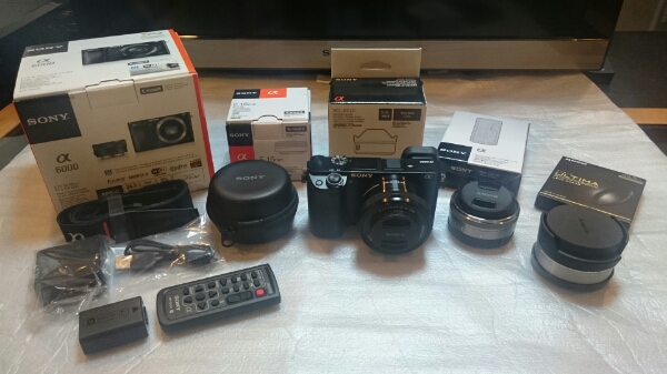 ソニー ミラーレス一眼 α6000 中古 おまけ多数