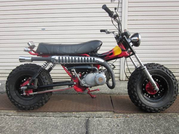 バンバン90バギータイヤカスタム 実働RV90 ベース車両(51cc-125cc  