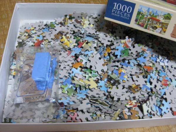 1000ピースジグソーパズル 可愛い車のイラスト ジグソーパズル 売買されたオークション情報 Yahooの商品情報をアーカイブ公開 オークファン Aucfan Com