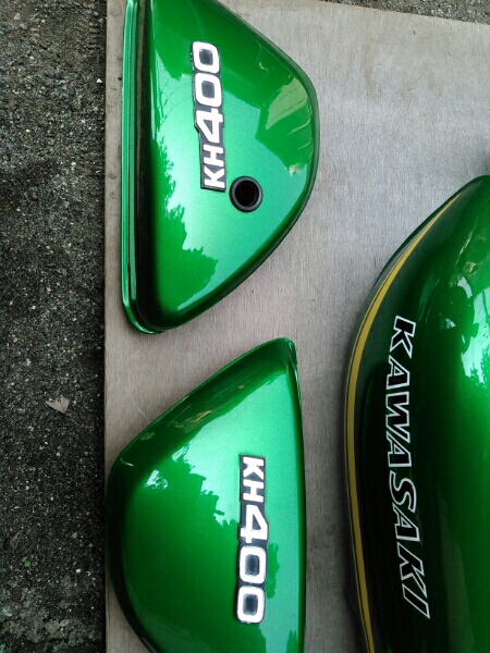 カワサキ KH 400 外装セット KH400 - 外装セット SS KAWASAKI 外装セッ