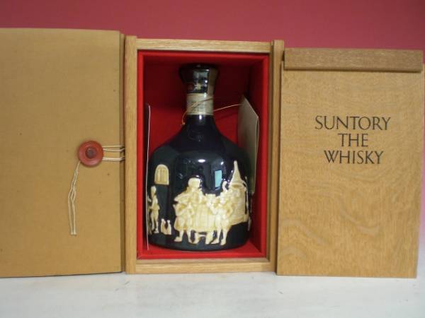 【L2】　サントリー ザ ウイスキー 木箱付