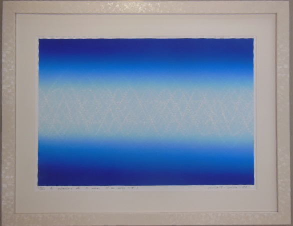笠井正博　シルクスクリーン 笠井正博展 2019.7.22〜8.3 養清堂画廊2階 シルクスクリーン、ガラス絵