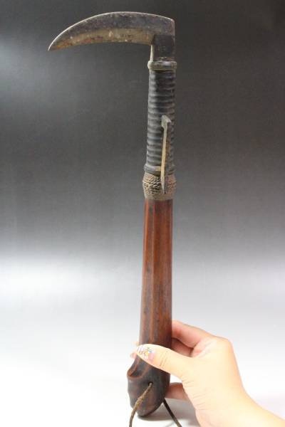 【文明館】鳶頭用/指揮鳶41.2cm/鳶口(江戸時代)火消し道具W8